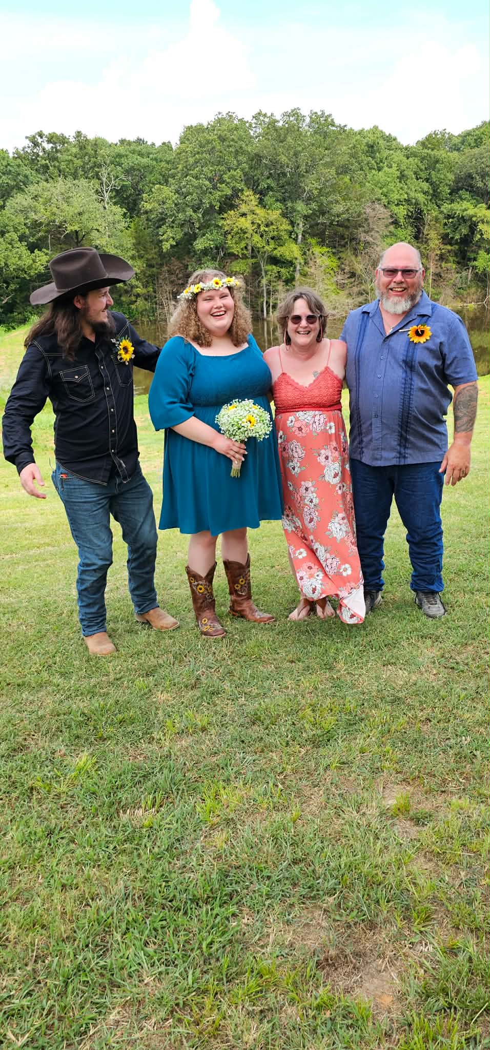 Wedding photo - fun